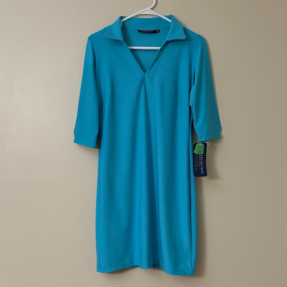 Katherine Way Blue Dress